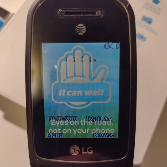 AT&T Cingular Flip 2 Cell Phone - 4GB Gray  Open Box. This appears unused, look - Picture 10 of 10